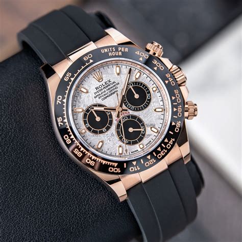 rolex daytona metorite|rolex meteorite dial day date.